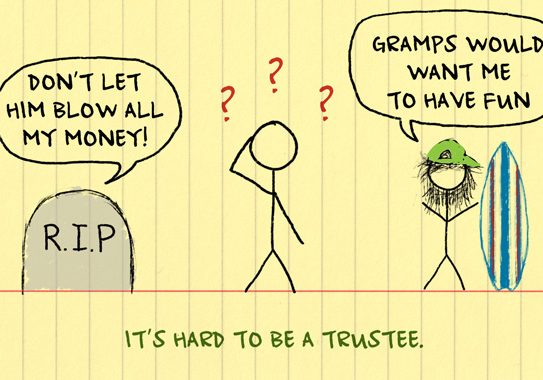 hard-being-a-trustee - Copy prudent administration for a trustee